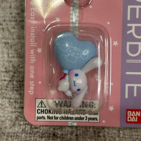 Cinnamoroll Sanrio Keychain Zipper Bite Bag Charm Accessory - Picture 2 of 3
